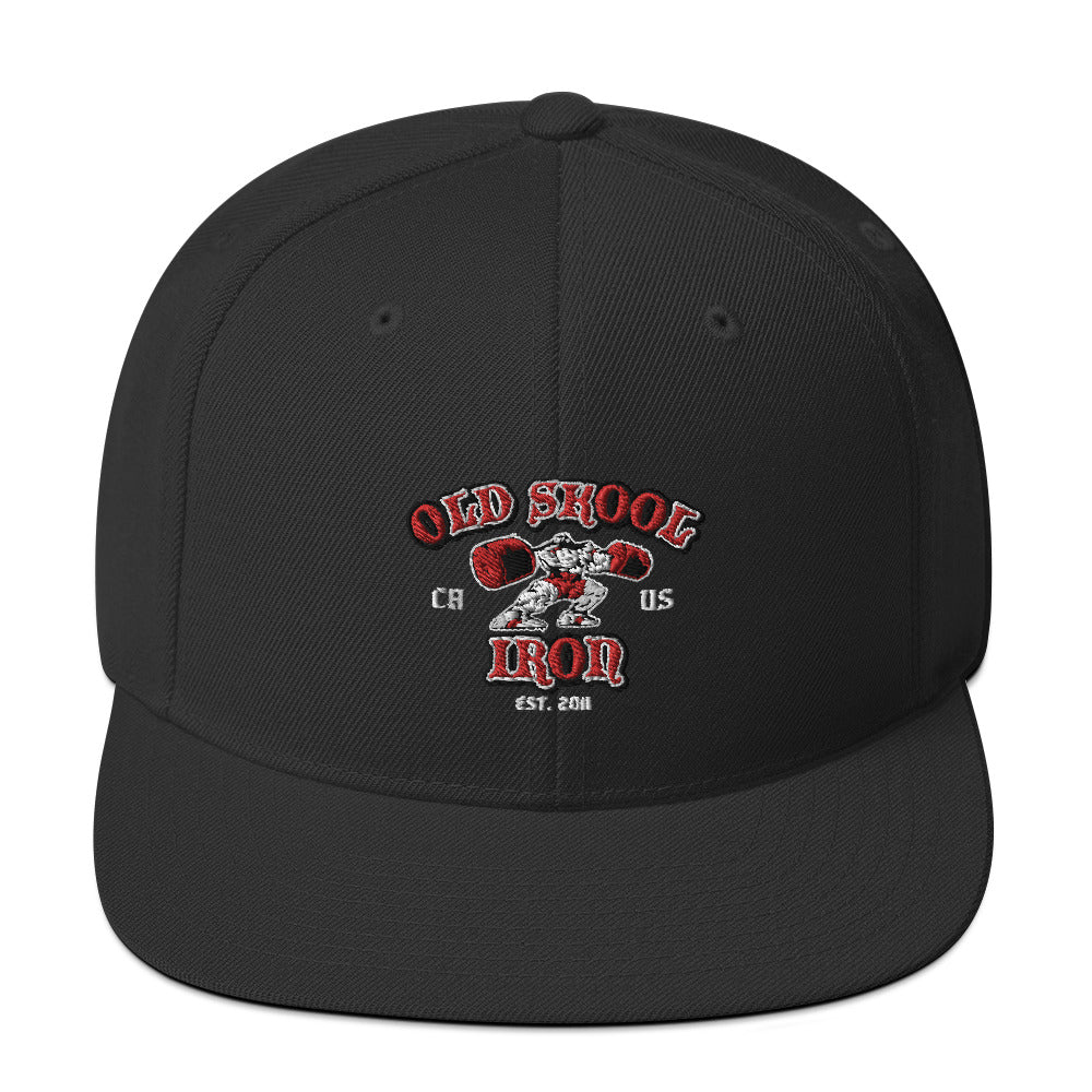 Old Skool Snapback Hat – Old Skool Iron